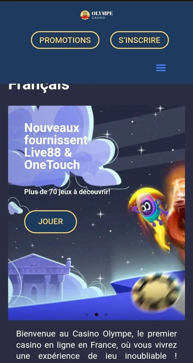 Olympe casino en france - L'Olympe Casino : un nouveau leader émergeant dans le monde du jeu en ligne